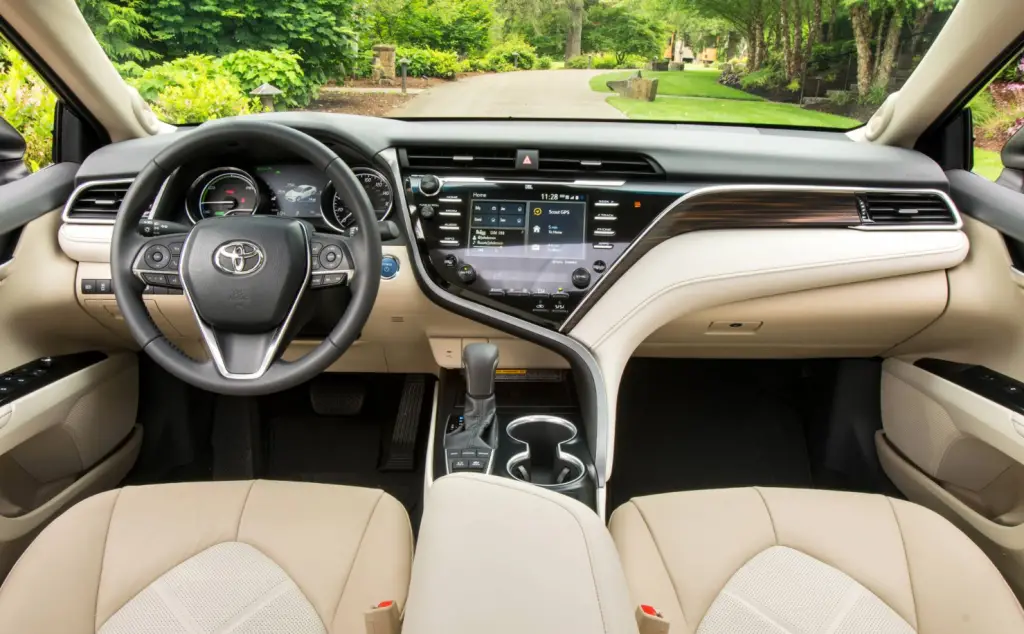 2024 Toyota Camry XLE Interior 1024x634 