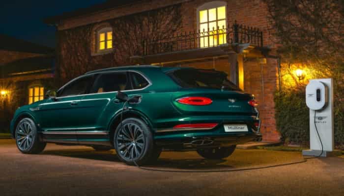 bentley electric SUV 2025 design exterior view