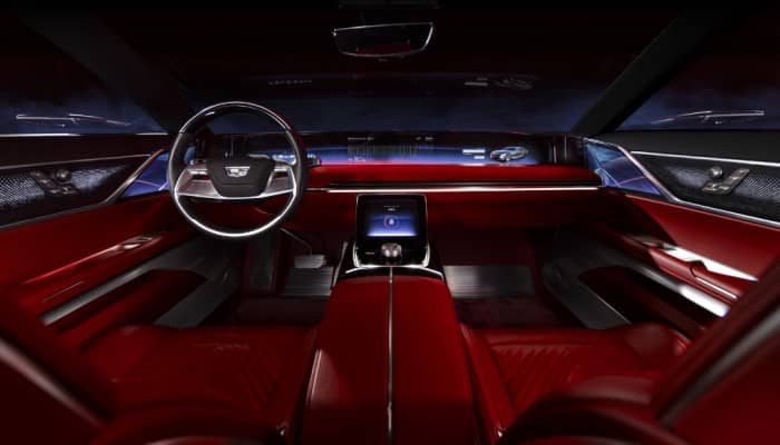 2025 cadillac celestiq ev design interior