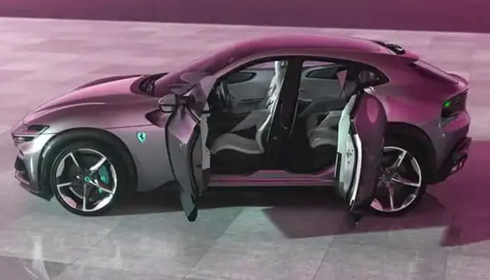2022 Ferrari Purosangue design interior