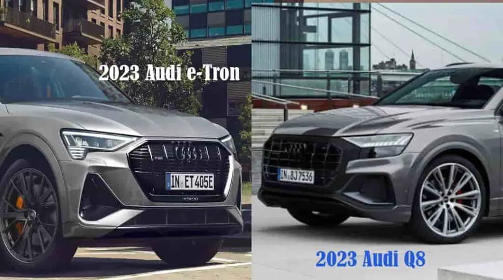 2023 Audi e tron GT vs audi e tron which better