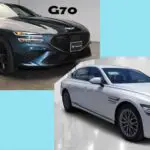 2023 Genesis G70 vs 2023 Genesis G80 comparison engine