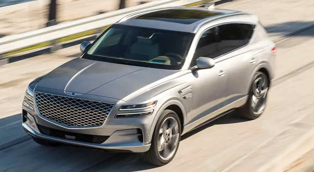 2023 Genesis GV80 review feature pricing specs brake