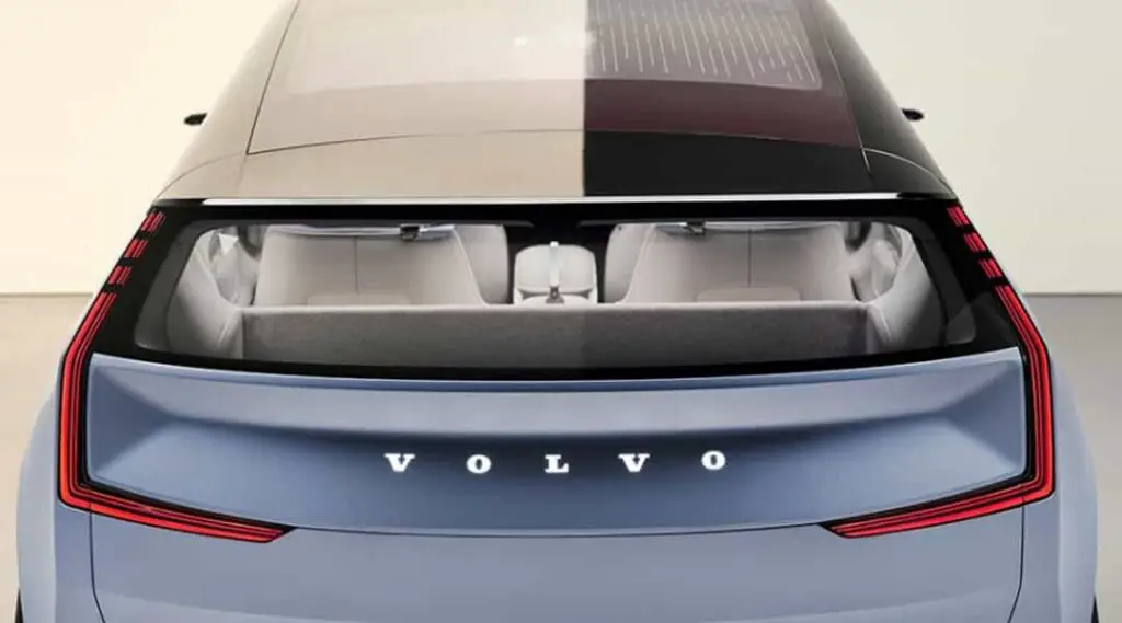 2025 Volvo electric crossover design interior