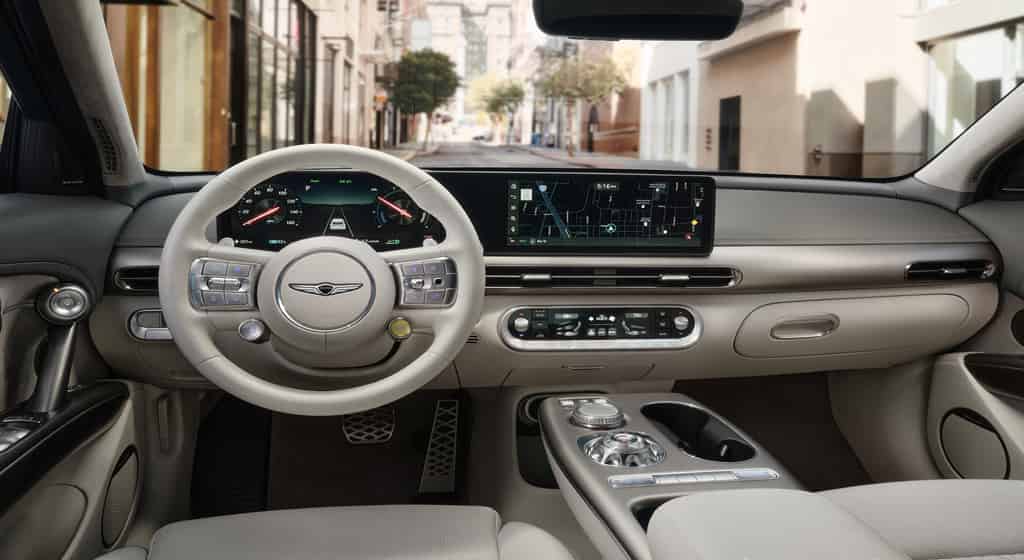 genesis gv60 appearance brands high tech interior design