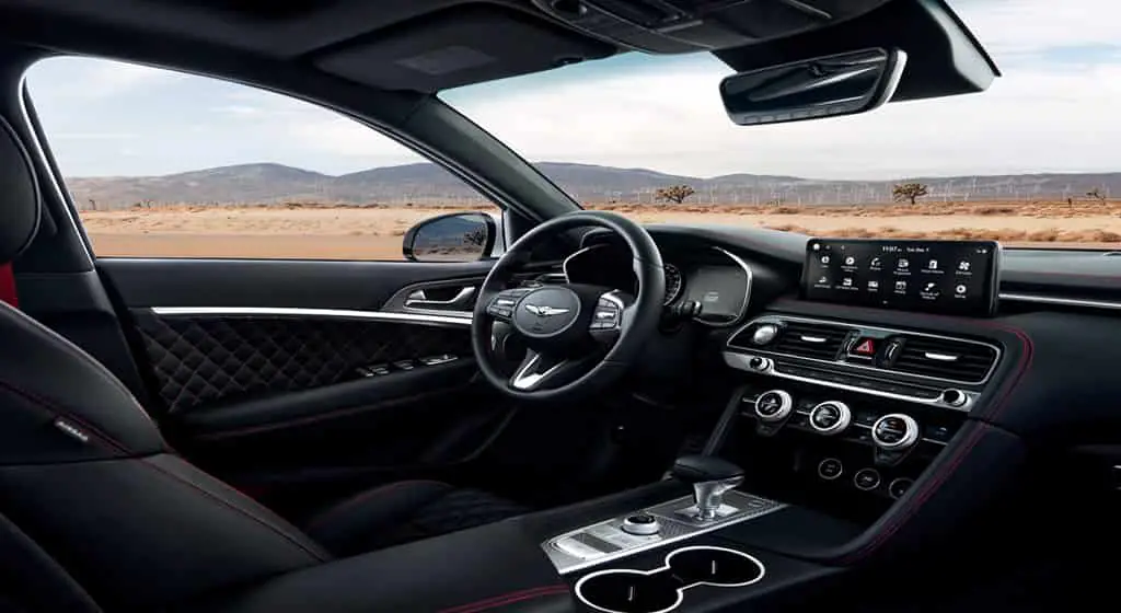 2023 genesis g70 luxury sport sedan review design interior