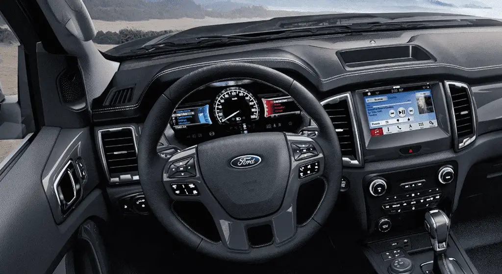 2024 Ford Ranger Interior