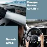 2024 Changan Huawei Avatr 11 EV vs Genesis GV60 interior design