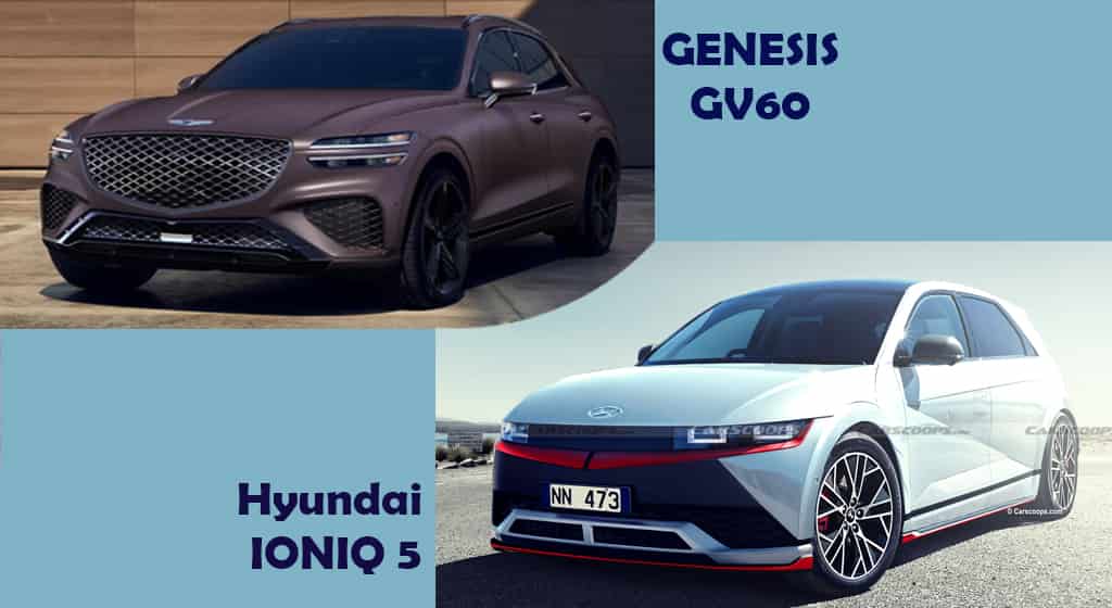 2024 Genesis GV60 vs Hyundai Ioniq 5 fuel economy