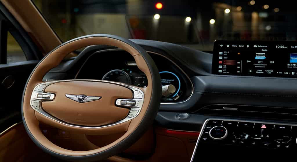 2024 Genesis GV80 Prestige Matte 3.5T infotainment connectivity