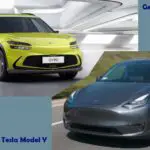 Genesis GV60 ev vs Tesla Model Y powertrain features
