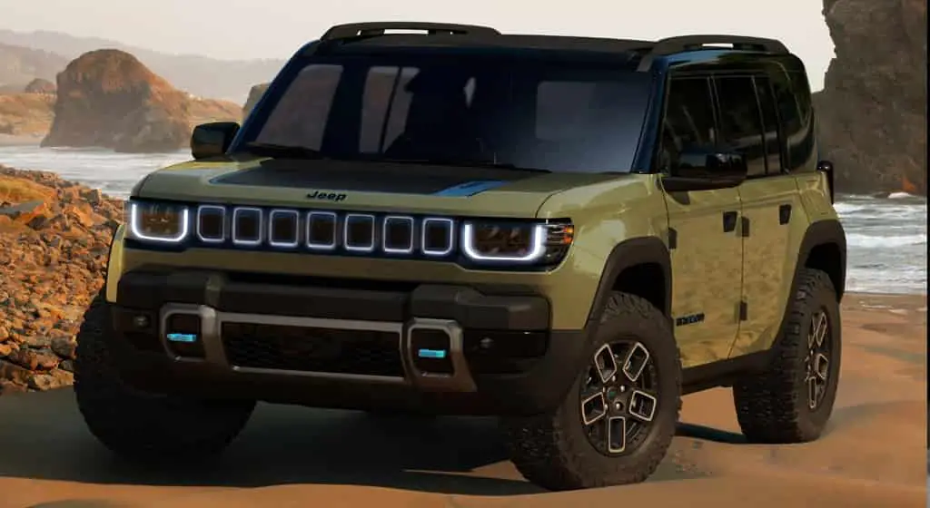 Jeep 4 EV SUVs 2025 unveils plans electric cars recon