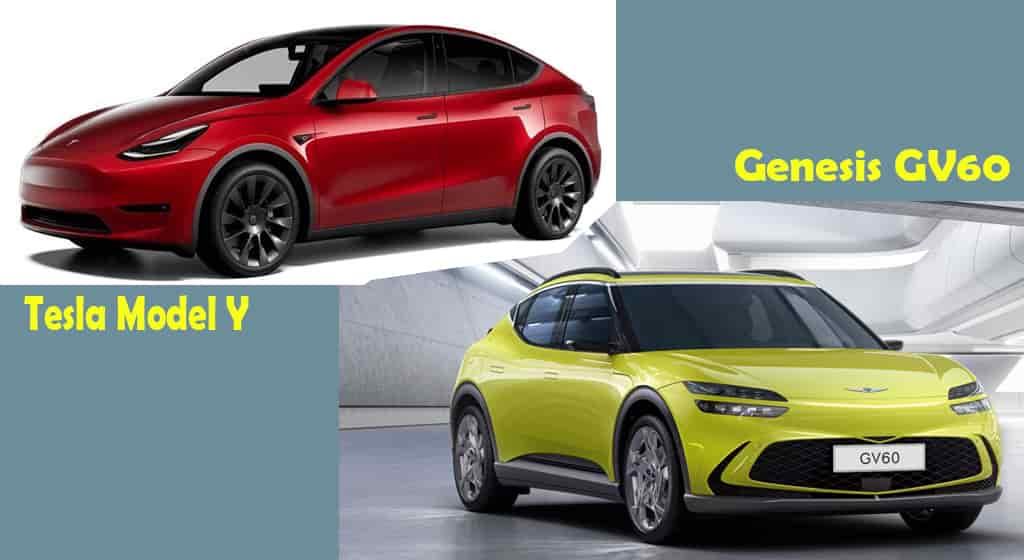 Tesla Model Y vs Genesis GV60 performance moves faster