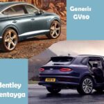 2024 Genesis GV80 vs cheapest Bentley Bentayga exterior design