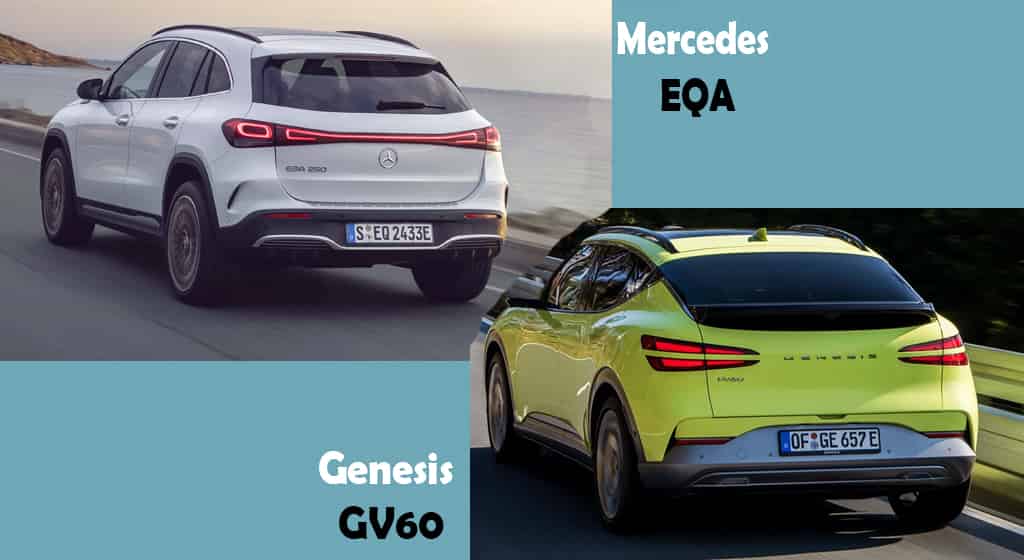 Genesis GV60 vs Mercedes Benz EQA power performance