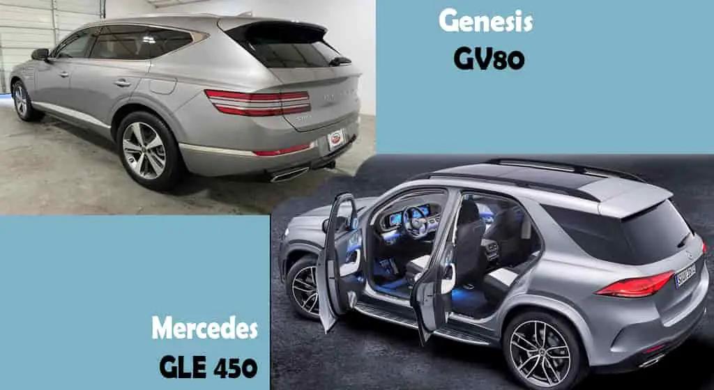 Genesis GV80 vs Mercedes GLE 450 safety features
