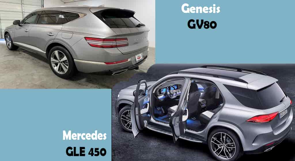 Genesis GV80 vs Mercedes GLE 450 safety features