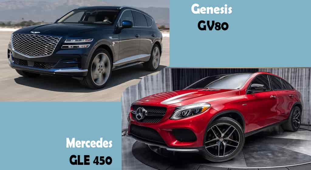 Genesis GV80 vs Mercedes GLE 450 which best luxury SUV