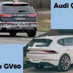 2024 Audi q7 vs Genesis GV80 review exterior design