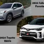 2024 Subaru forester vs 2024 Toyota rav4 comparison
