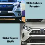 2024 Subaru forester vs 2024 Toyota rav4 comparison engine