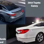2024 Toyota Camry vs 2024 Honda Accord comparison exterior-design