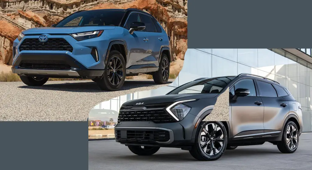 2024 Toyota RAV4 vs 2024 Kia Sportage battle which buy