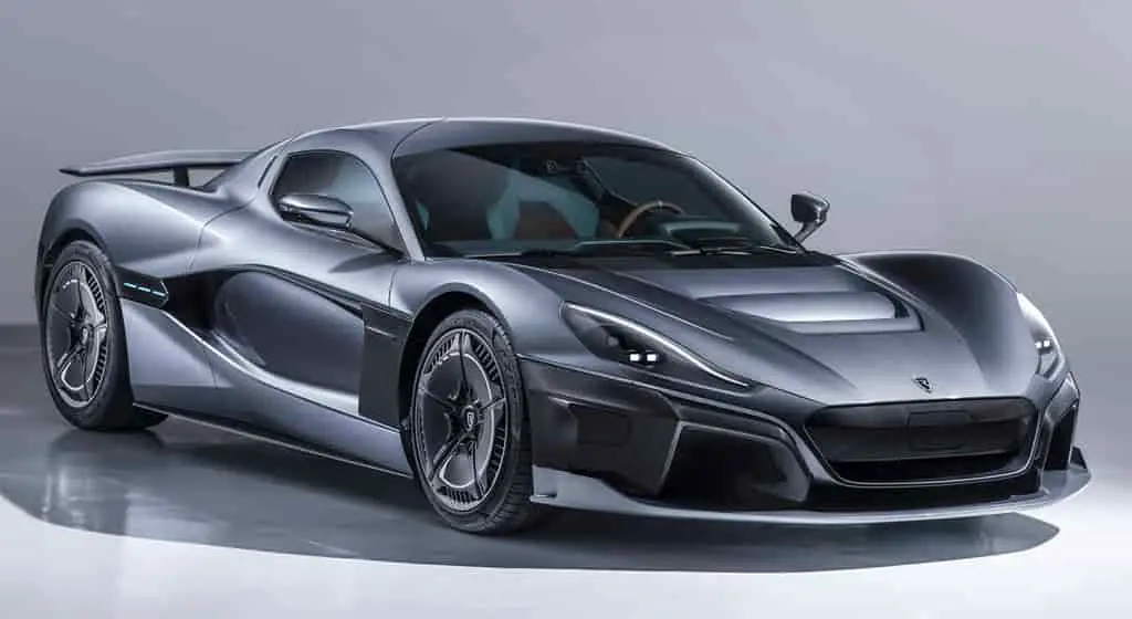fully electric supercars hypercars rimac c two