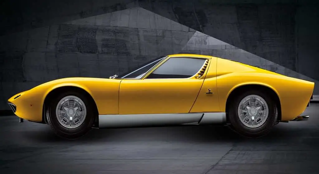 Lamborghini Miura worlds first supercar history