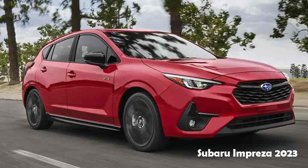 top bestselling hatchback cars USA Subaru Impreza 2023