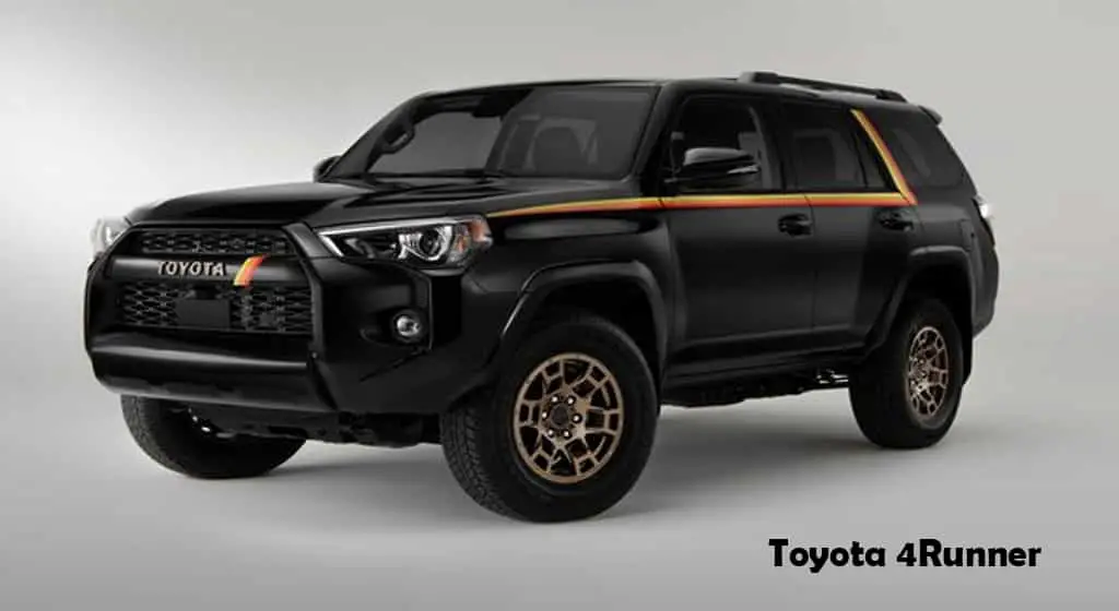 top bestselling SUVs in the USA Toyota 4 Runner