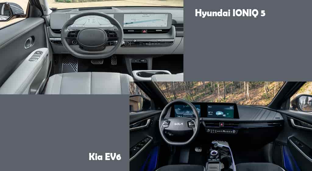 hyundai ioniq 5 vs kia ev 6 reviews extra features