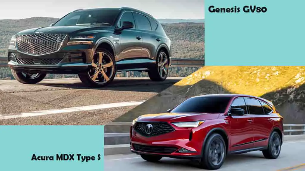 is genesis gv80 better sport suv than acura mdx type s
