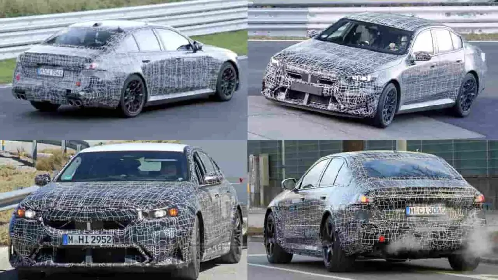 2024 BMW M5 spy photos or shots