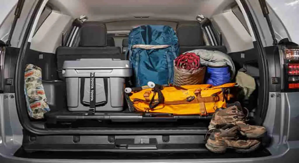 2024 4Runner Cargo Space & Towing Capacity