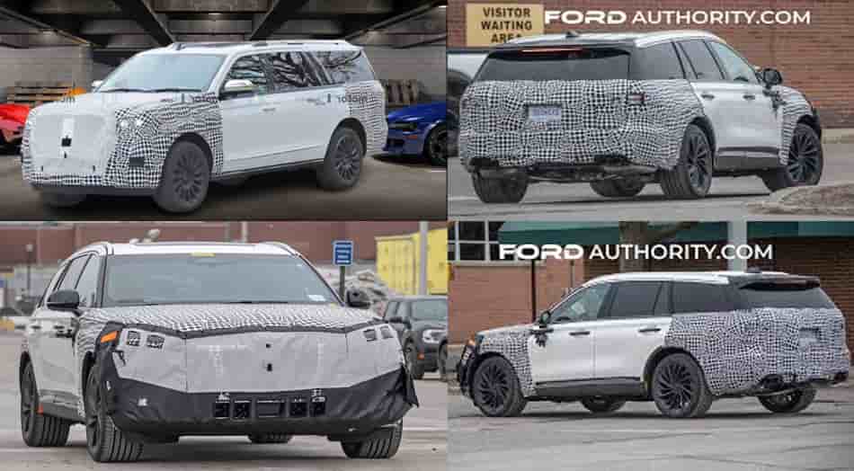 2024 Lincoln Navigator spy photos shots