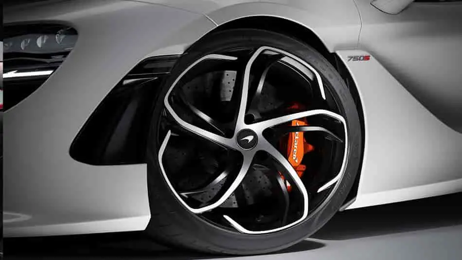2024 mclaren 750s specs wheels tires brakes