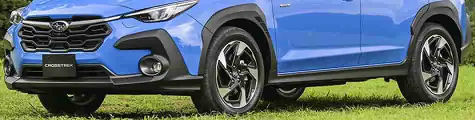 2024 subaru crosstrek wheels tires brakes