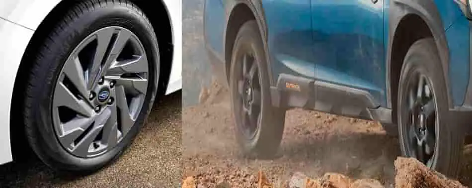 2024 Subaru Legacy wheels tires brakes