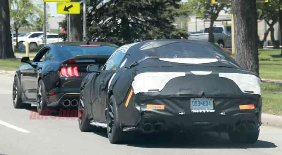 2024 ford mustang mach 1 spy photos