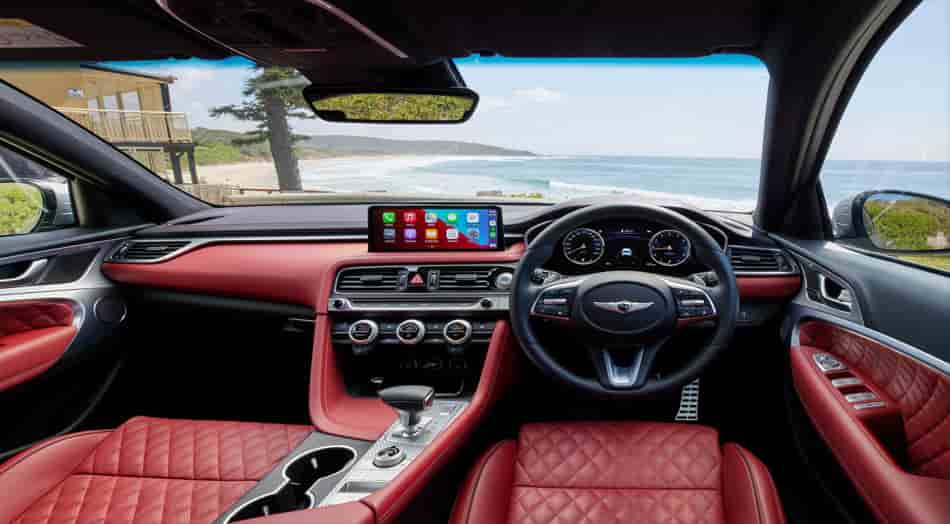 2024 genesis g70 interior design