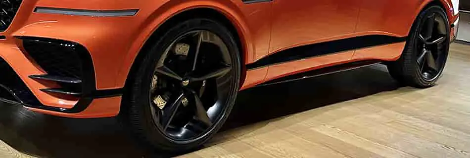 2024 genesis gv80 coupe concept wheels tires brakes