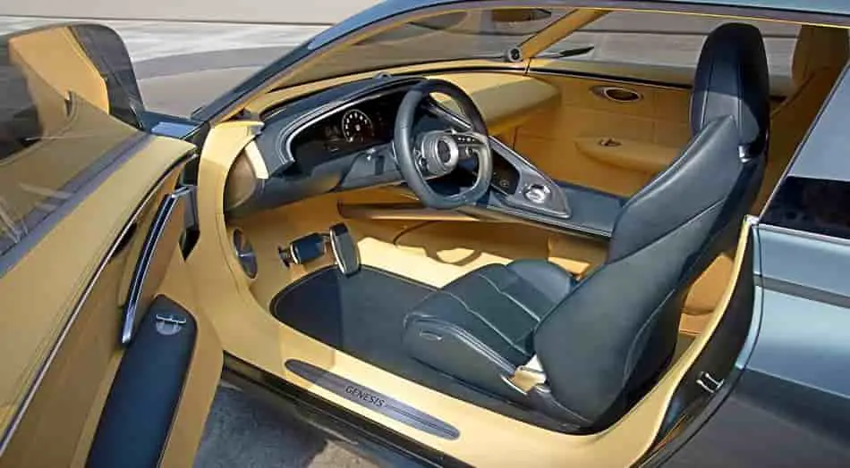 2024 genesis x speedium concept car interior design