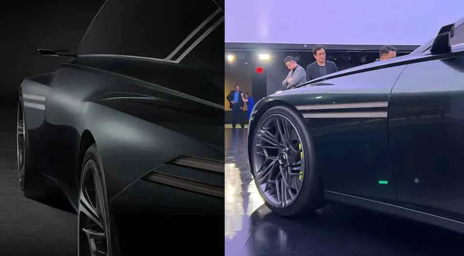 2024 genesis x speedium concept car wheels tires brakes