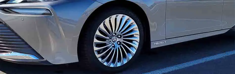 2024 toyota mirai wheels tires brakes
