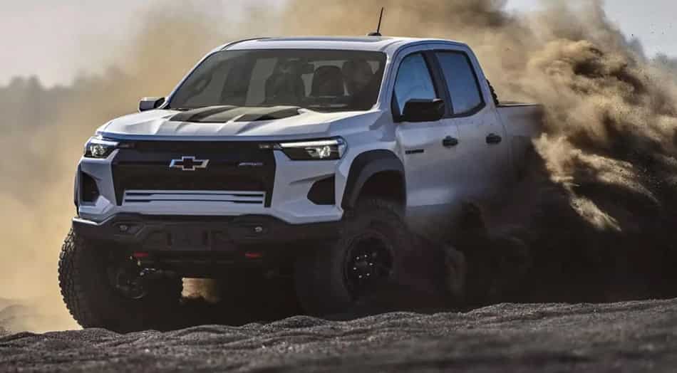 2024 chevy colorado zr2 speed range