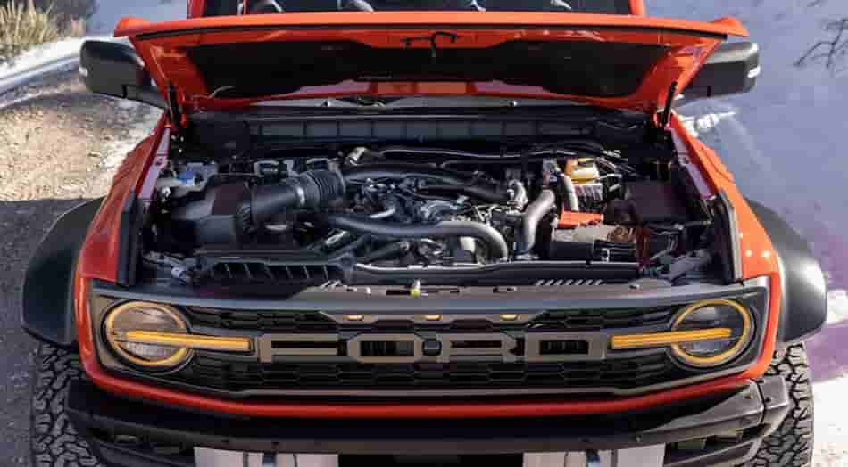 2024 ford bronco raptor engine power