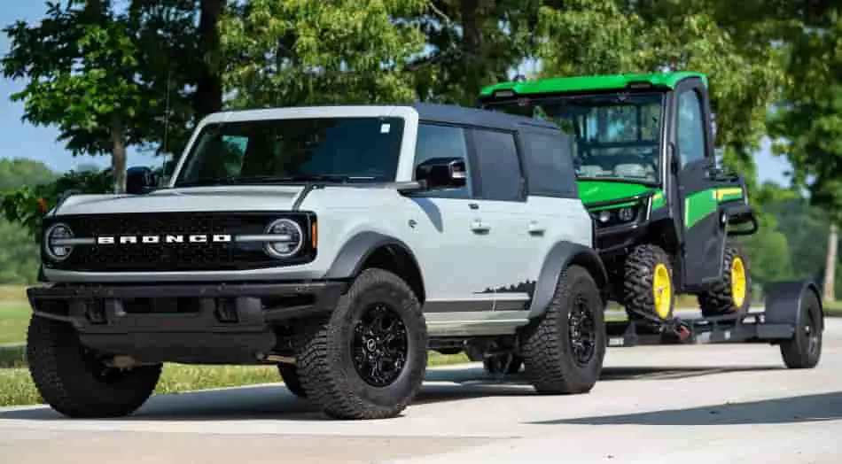 2024 ford bronco towing capacity