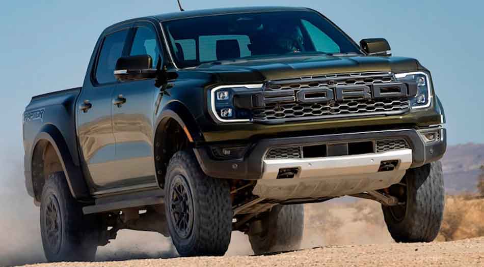 2024 ford ranger raptor exterior design