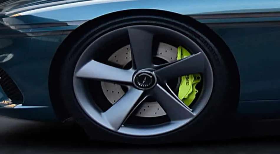 2024 genesis x concept car wheels tires brakes